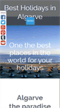 Mobile Screenshot of best-holidays-in-algarve.com