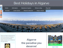 Tablet Screenshot of best-holidays-in-algarve.com